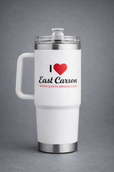 East Carson Tumbler White